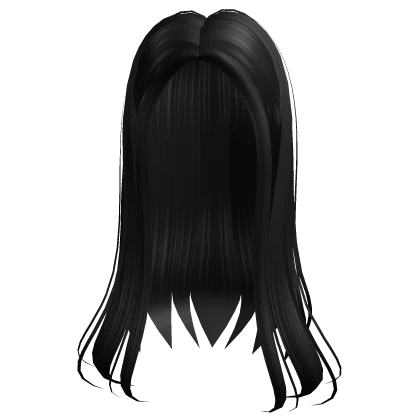 Black hair roblox cheap