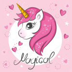 Pink Unicorn Fans!