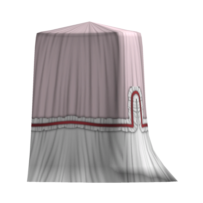 Short Tunic Frills Dress | 1803 - Pink