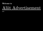 Aliit Advertisement