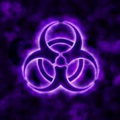 Purple Toxic Logo Roblox decal