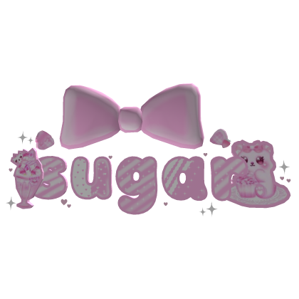 sugar bow Roblox item