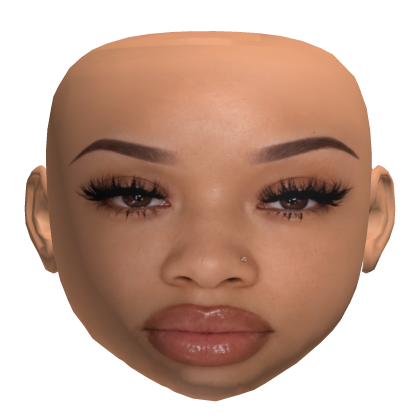 Yasmine mesh head baddie  Roblox item