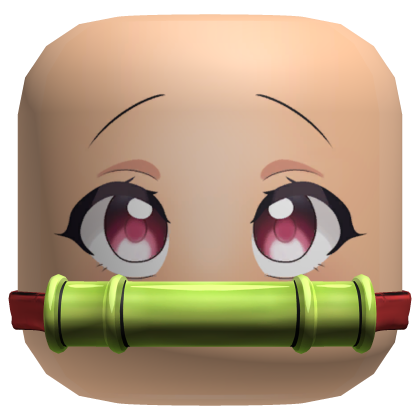 Nezuko Bamboo Cute  Face Roblox item