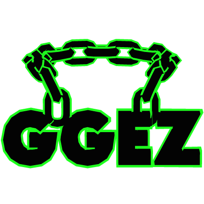 Cartoony Green Ggez Chain