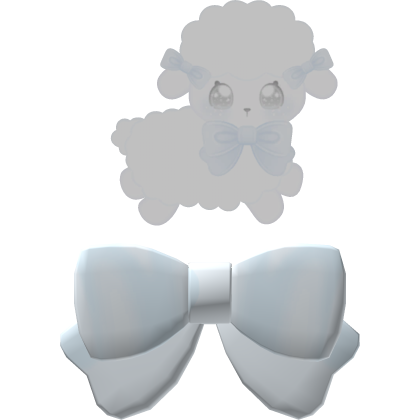♡ : sheep hairclip in blue