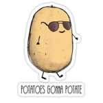 The Group Of Potatoes.