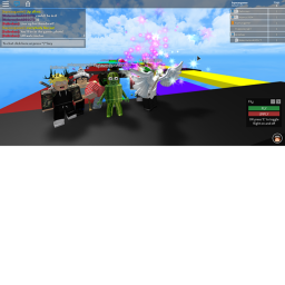 [New!] {Speed Run} Rainbow Obby! Super fun!