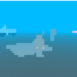 Pixelated icon