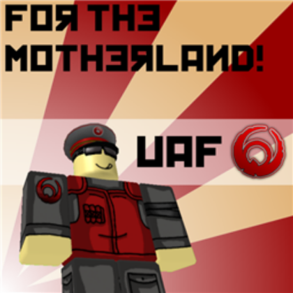 UAF Promotional Poster 2 Roblox decal