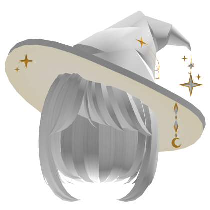 Little Witch Hair White
