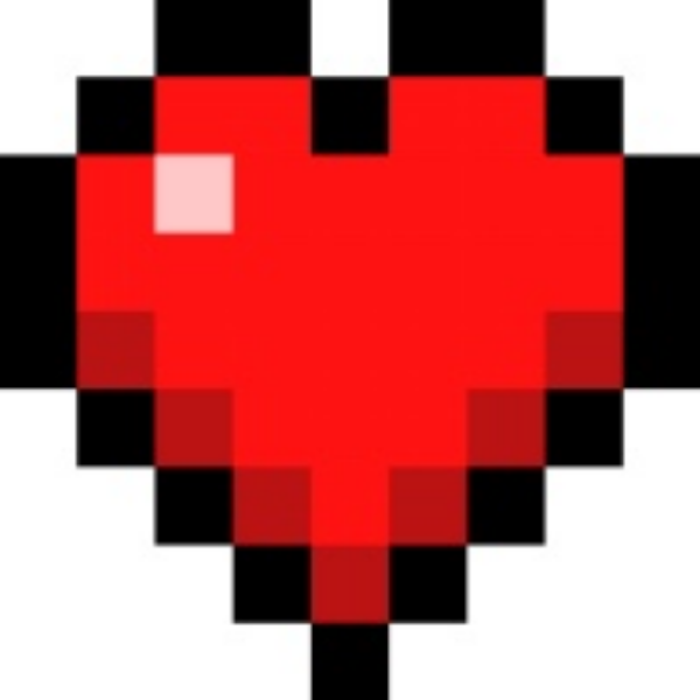 Minecraft heart Roblox decal