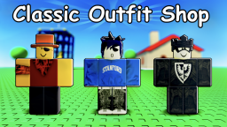 🛒 Klasyczny sklep z ubraniami (2006 OG stare stroje Roblox) 