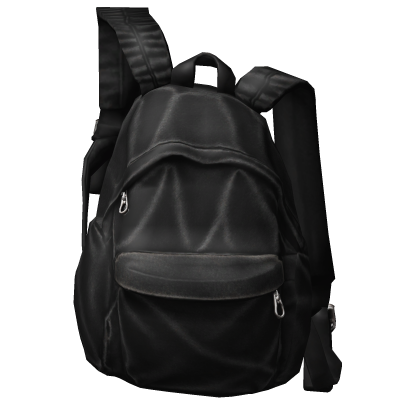 Washed Black Single Strap Backpack (1.0)