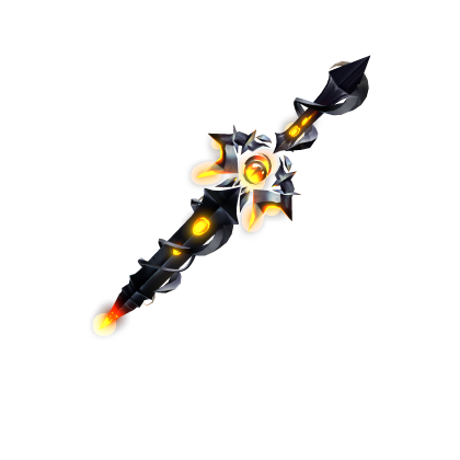 Glowing Fiery Sword