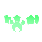 Green Moonglow Crown