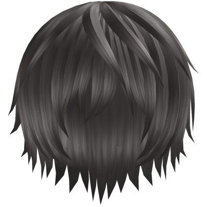 silver messy moe soft vkei hair