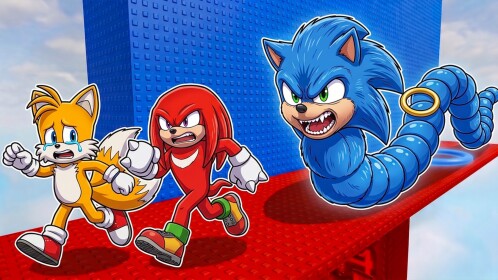 🦔 SONIC THE HEDGEHOG Tower Go Up 🦔