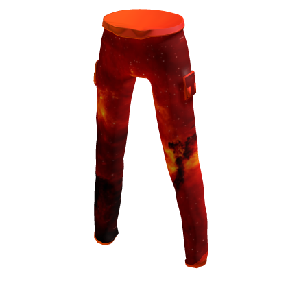Red Galaxy Joggers