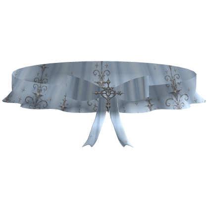 ♡ | vintage light blue cross choker necklace ۶ৎ Roblox item