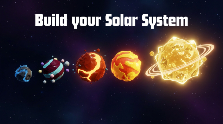 Collect Planets game artwork