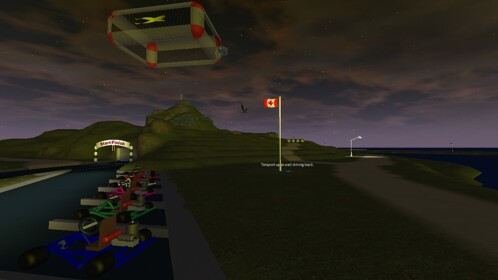 Terrain Go-Kart Track