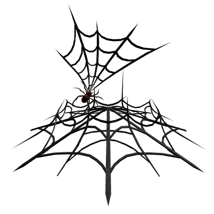 Black n Red Spider Horror Halloween Web