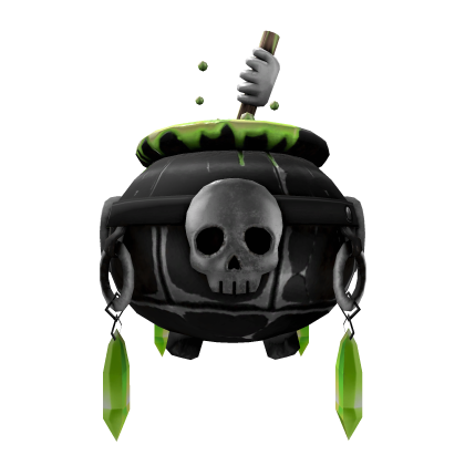 Spooky Hollow Witch Cauldron Backpack (Green)