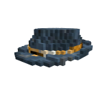 8-bit Bluesteel Sparkle Fedora CODE (bluesteelfed)