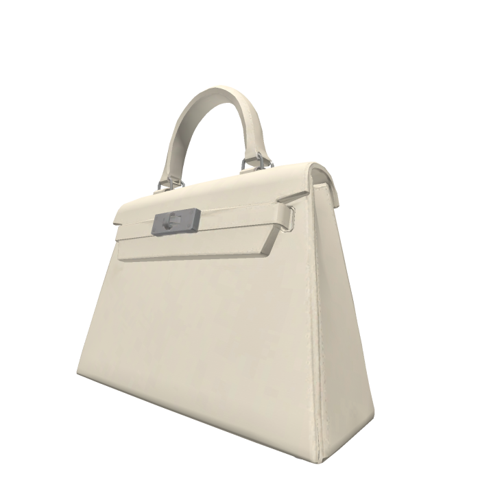 Ivory Luxury Top Handle Bag