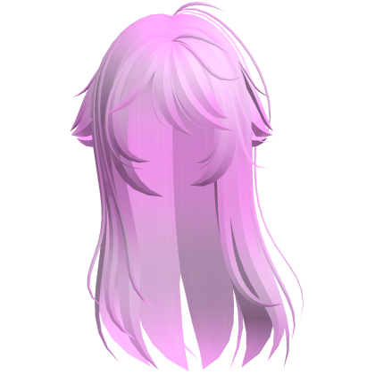Pink Shy Moe Cat Girl Windy Whispy Hair