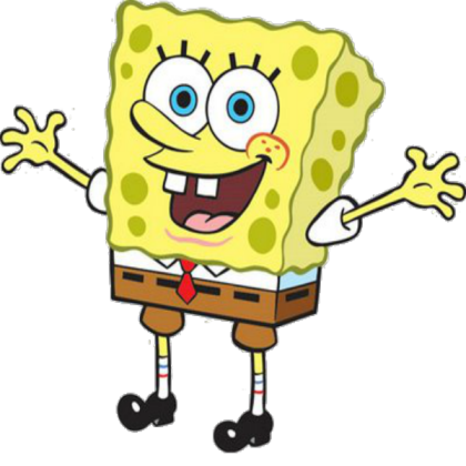 Transparent Spongebob Roblox decal