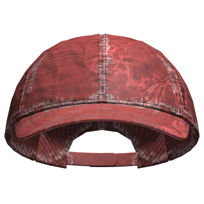 Sakura Blossom Skater Cap Red