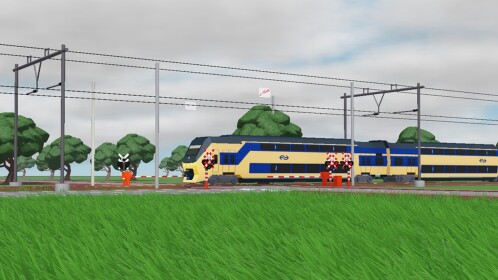 Belgian Railroad Crossings (Trees)