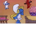 The Angel The Devil And The Smurf
