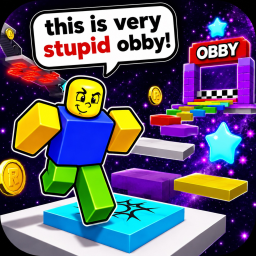 Stupid obby game!👾
