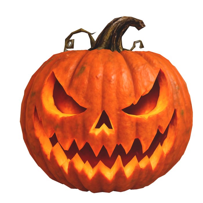 carved pumkin head