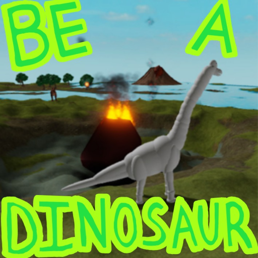 be a dinosaur official Roblox game thumbnail