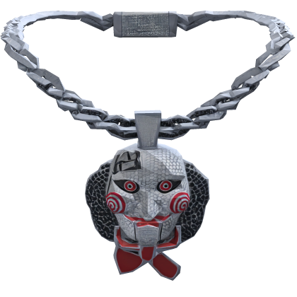 Iced Out Hip Hop Saw Horror Halloween Chain 1.0