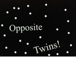 Opposite twins!