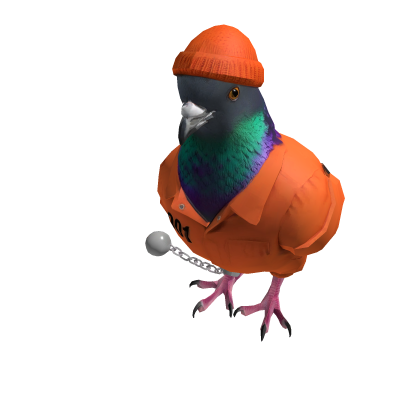 Prisoner Pigeon - Hat Pet Roblox item