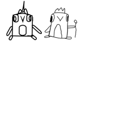the world made with pengwins