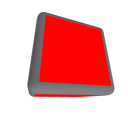 Red Neon Cube