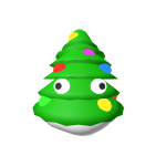 Herbert The Christmas Tree Santa Hat