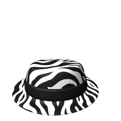 Luxury Striped Fedora Roblox item