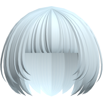 ʚ♡ wispy moe anime doll short hair baby blue Roblox item