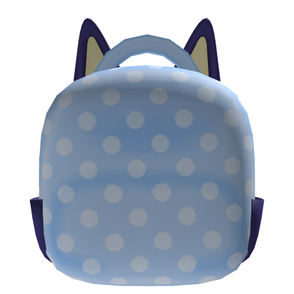 Kawaii Blue Puppy Backpack