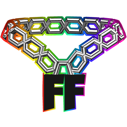 Cartoony Foltyn Family Chain Rainbow