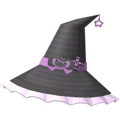 Cute Bat Witch Hat