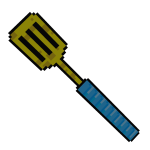 (OLD 1/1) Pixelated Sponge Spatula